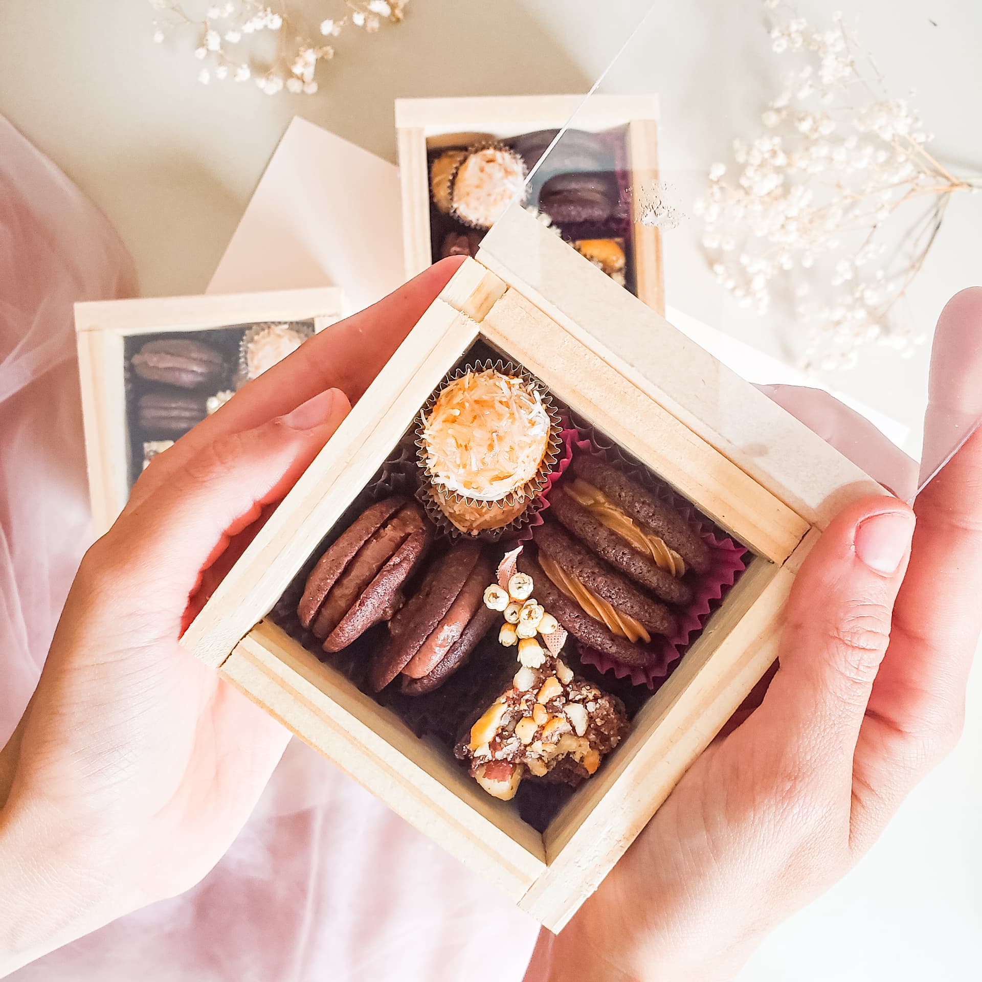 Caixas Mimo delicadezas prontas para presentear
